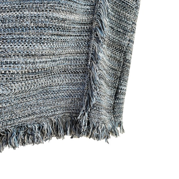 Anthropologie Holding Horses Fringe Sleeveless Knit Dress in Blue, Size XS - Picture 7 of 12